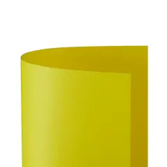 Cartoncino Bristol Liscio 200 gr - 25 Fogli 50x70 cm - Giallo Sole