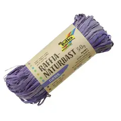Raffia Vegetale Lavanda – Matassina 50 gr
