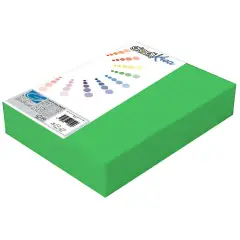 Risma Cartoncino Liscio-Ruvido Giodikrea A4 Verde