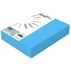 Risma Cartoncino Liscio-Ruvido A4 Giodikrea – Blu – 50 Fogli