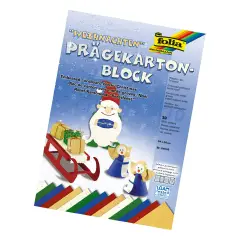 Assortimento Cartoncini Creativi Natale -30 Fofli cm. 24x34