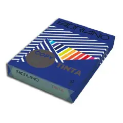 Carta Copy Tinta Fabriano A4 200 g/m² – 100 Fogli, Colore Blu
