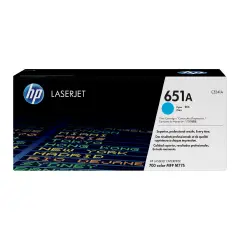 HP 651A TONER CARTRIDGE CIANO