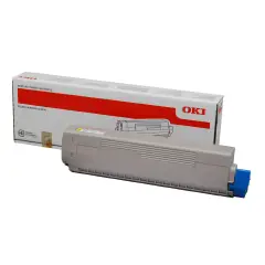 OKI TONER ORIGINALE GIALLO C822 7300 PAGINE