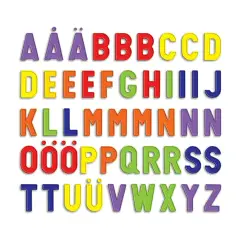 Lettere Stampatello Maiuscolo Magnetiche – 288 Pezzi Quercetti 5451