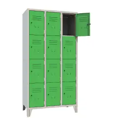 Armadio Casellario Classic 12 Posti Ante Verde - Conforme CAM