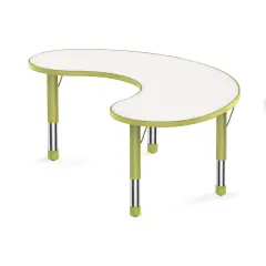 Tavolo Serie 2020 Virgola H 40-60 Verde