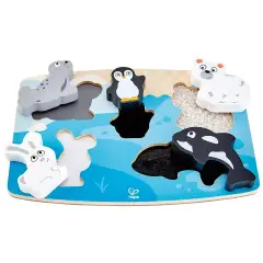 Puzzle Tattile Animali Polari
