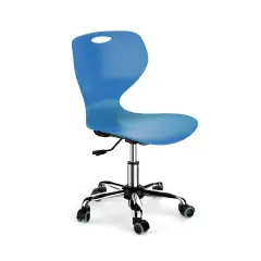 Sedia su Ruote My-Elle – Altezza Regolabile 38-50 cm - Azzurro