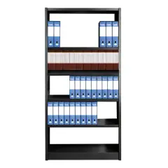 SCAFFALE MONOBLOCCO CM.100X39X200H - GRIGIO ANTRACITE