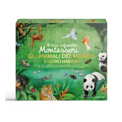 Cofanetto Montessori Animali e Habitat – Scopri il Mondo degli Animali