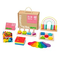 Giocattoli Educativi Multisensoriali per Bambini 25-36 Mesi – Metodo Montessori