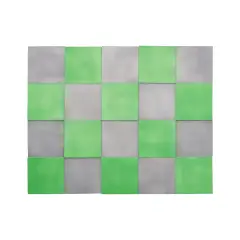 Pannelli Fonoassorbenti Murali - Set Grigio-Verde per Ambienti Scolastici Innovativi