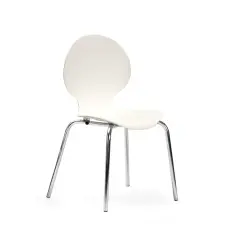 Sedia Scuola Infanzia Bunny Junior - H 30 cm - Bianco - Conforme CAM