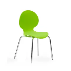 Sedia Scuola Infanzia Bunny Junior - H 30 cm - Verde - Conforme CAM