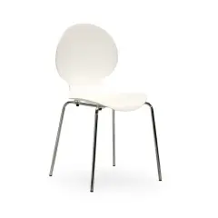 Sedia Bunny Senior Conforme CAM H 46 cm. Bianco Per Ambienti Scolastici Innovativi