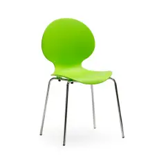 Sedia Bunny Senior Conforme CAM H 46 cm. Verde Per Ambienti Scolastici Innovativi