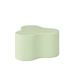 Pouff Trifoglio Altezza 32 Cm. Verde Menta, Per Ambienti Scolastici Innovativi