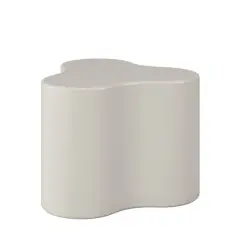 Pouff Trifoglio Altezza 45 Cm. Grigio Sabbia, Per Ambienti Scolastici Innovativi