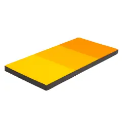 Materassino per Attività Motoria e Angoli Relax Bambini 120x60x6 cm – Giallo