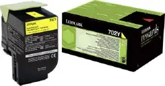 Lexmark Toner 702C Giallo Capacità Standard