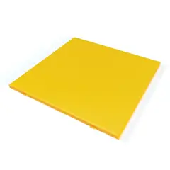 Materassino Gigante Color per Psicomotricità dei Bambini cm.200x200, Giallo