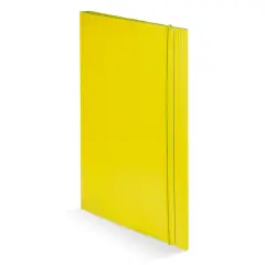 Cartella 3 Lembi Presspan Con Elastico Gialla 10 Pz
