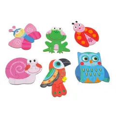 Puzzle Progressivi 6 Animali in Cartone per i Bambini più Piccoli, 26 Tessere in Scatola