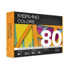 Carta Per Fotocopie Fabriano Colore 80 Gr/mq A4 Aragosta Risma 500 Fogli