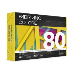 Carta Per Fotocopie Fabriano Colore 80 Gr/mq A3 Giallo Risma 250 Fogli