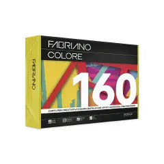 Carta Per Fotocopie Fabriano Colore 160 Gr/mq A4 Giallo Risma 250 Fogli