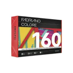 Carta Per Fotocopie Fabriano Colore 160 Gr/mq A4 Rosso Risma 250 Fogli
