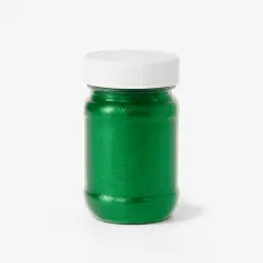 Brillantini Ecologici in Cellulosa Riciclata, Bio-Glitter Grana Fine 50 Gr. Verde