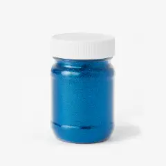 Brillantini Ecologici in Cellulosa Riciclata, Bio-Glitter Grana Fine 50 Gr. Blu