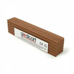 Plastilina Giodicart Pasta da Modellare Colorata – Panetto 500 g Marrone