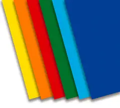 Cartoncino Colorato Premium Liscio Assortimento Base - 30 Fogli 35x50 cm