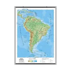 Carta Geografica America Meridionale
