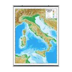 Carta Geografica Italia Muta