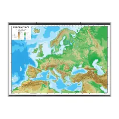Carta Geografica Europa Muta