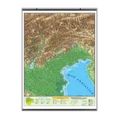 Carta Geografica Triveneto