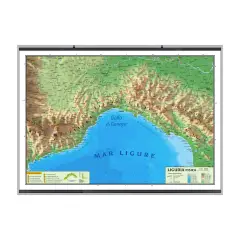 Carta Geografica Liguria