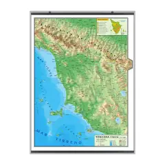Carta Geografica Toscana