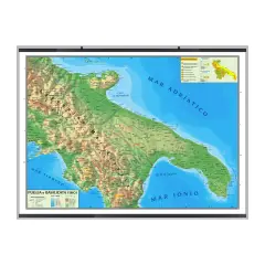 Carta Geografica Puglia E Basilicata