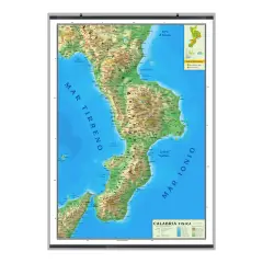 Carta Geografica Calabria