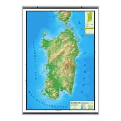 Carta Geografica Sardegna