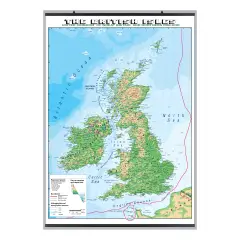 Carta Geografica Madrelingua Gran Bretagna