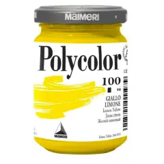 Colore Acrilico Polycolor Maimeri - 140 ml - Giallo Limone 100