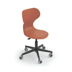 Sedia Mia Lift Regolabile Mis. 4-5-6 - Rosso Per Ambienti Scolastici Innovativi