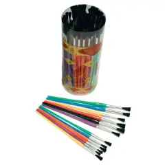 Pennelli Scolastici Giodicolor Assortiti N.7-12 – Set da 72 Pennelli