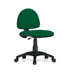 Poltrona Operativa Web Schienale Basso Tessuto Verde